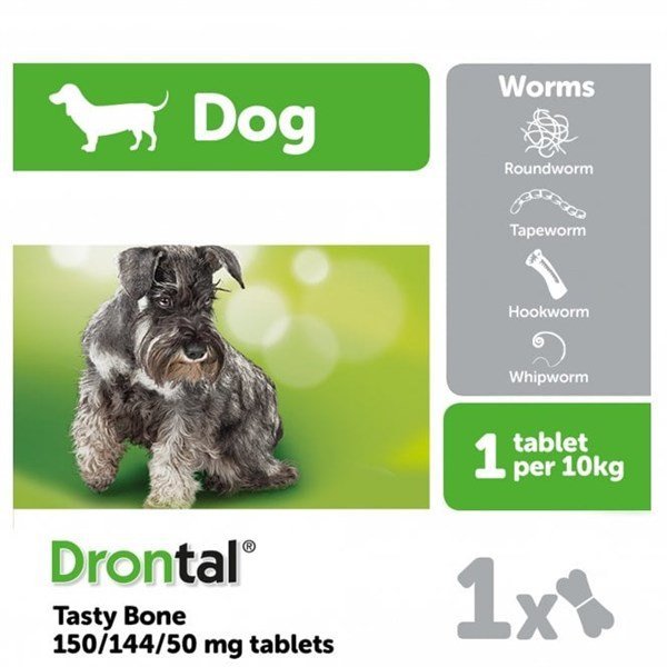Viên tẩy giun cho chó BAYER Drontal Plus Flavour
