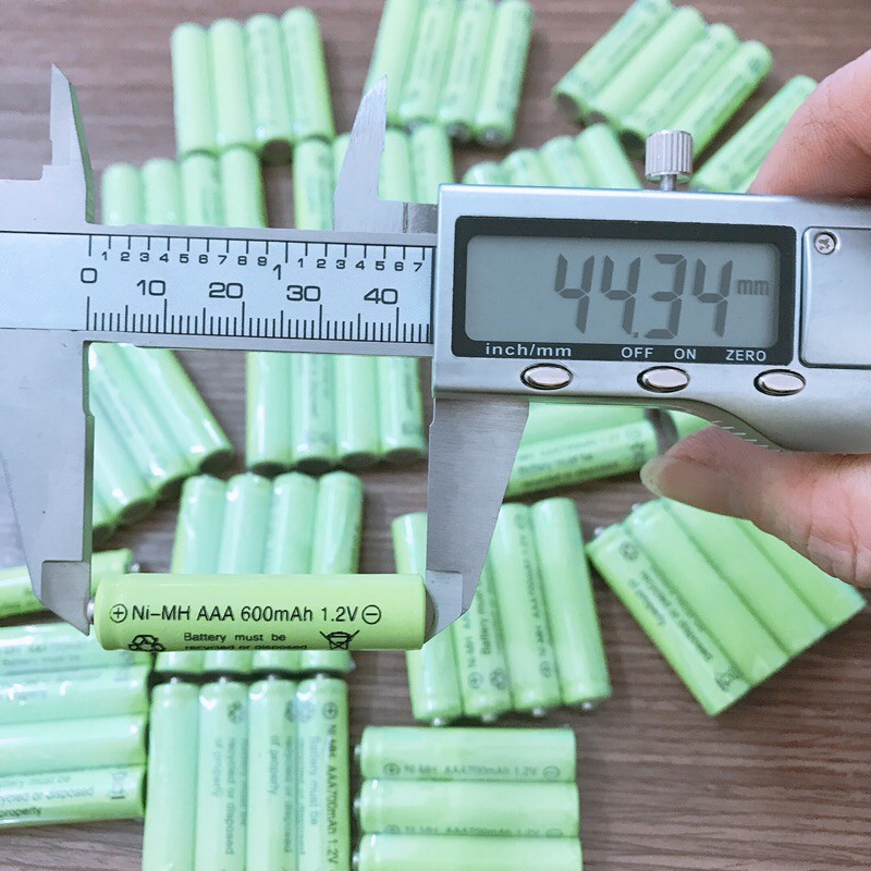 Pin AAA Ni-MH 600mAh 1.2V sạc được