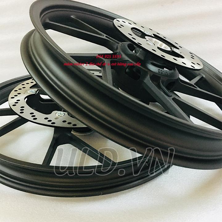[HCM]mâm raider 2 đĩa chế gắn xe dream wave rs exciter