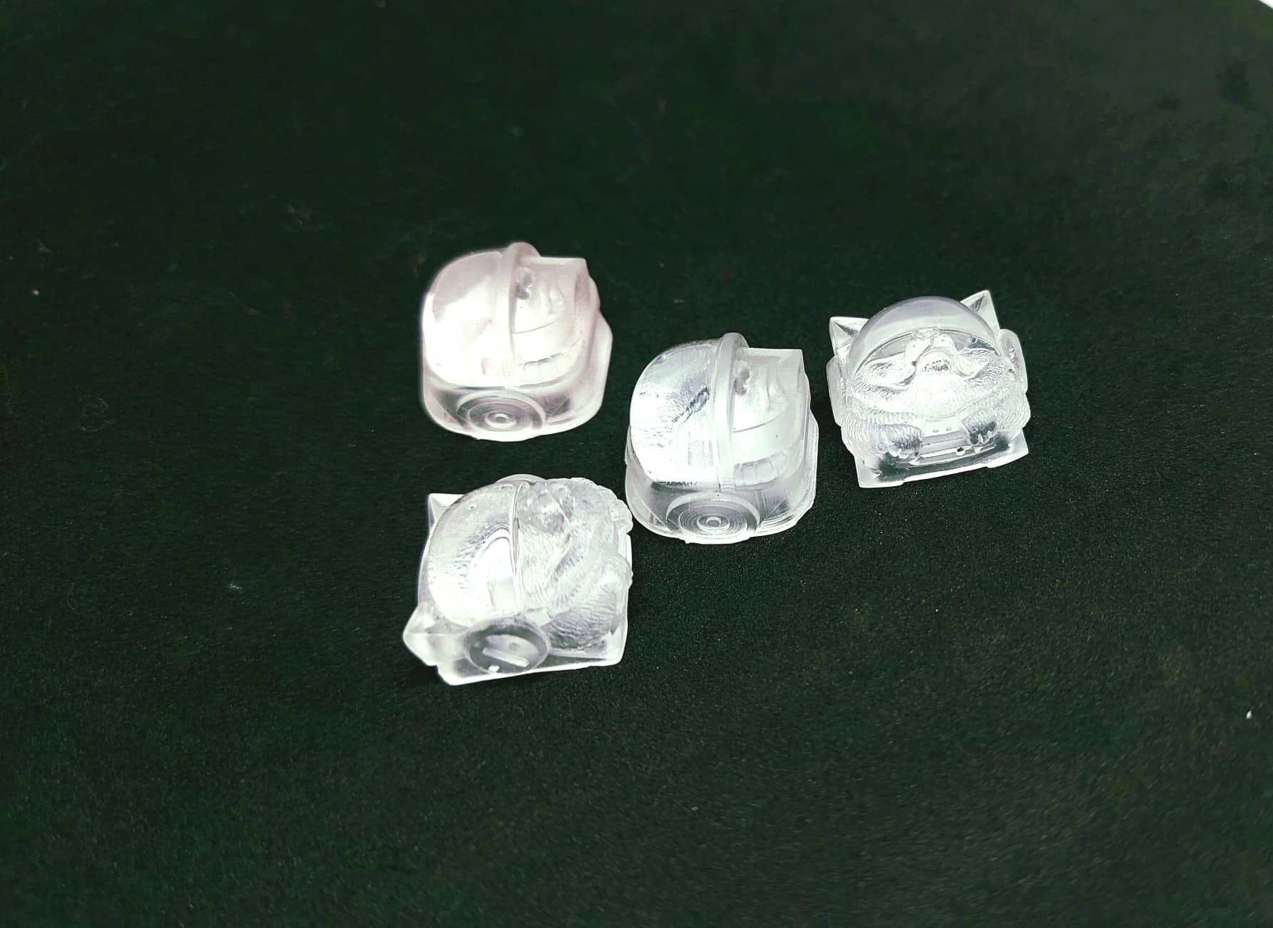 Keycap resin Sirius, Galaxy man trong suốt.