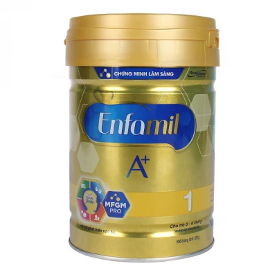 Sữa Enfamil A+1 830g-870g Vị Vani cho bé từ 0-6 tháng tuổi