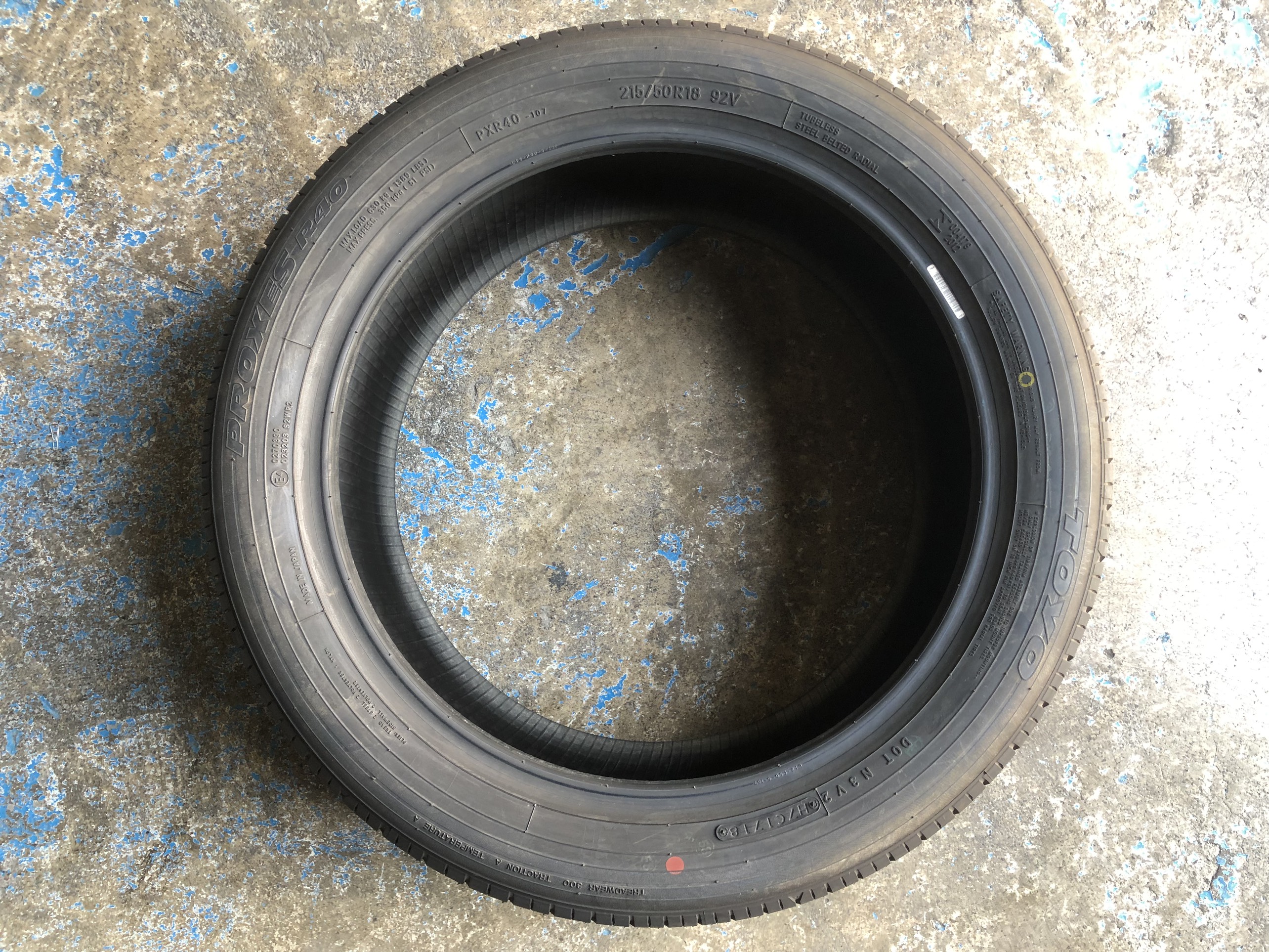 Lốp Toyo 215/50R18 Proxes R40 Nhật Date 2017
