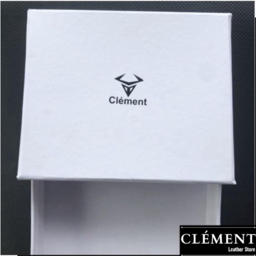 [DA BÒ THẬT] Ví da thời trang Clément kiểu đứng – CM004 - BH 12 tháng - Full box