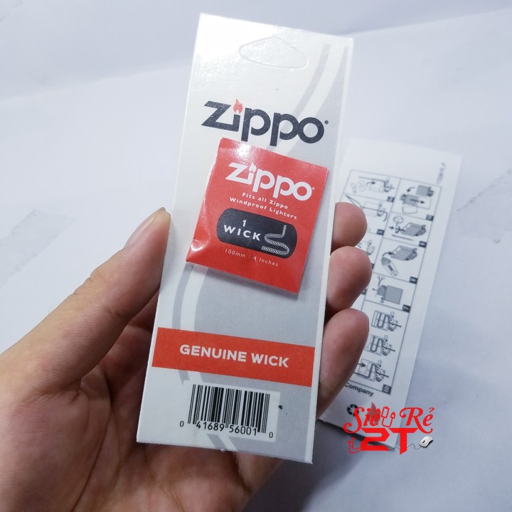 Combo 2 Xăng Zippo, 1 đá lửa, 1 bấc hàng chính hãng
