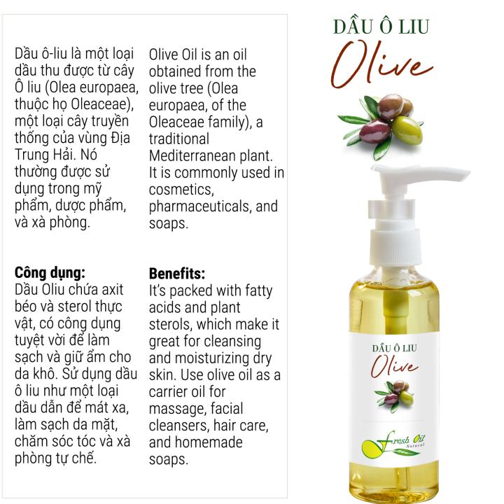 [HCM]Dầu oliu nguyên chất 100ml