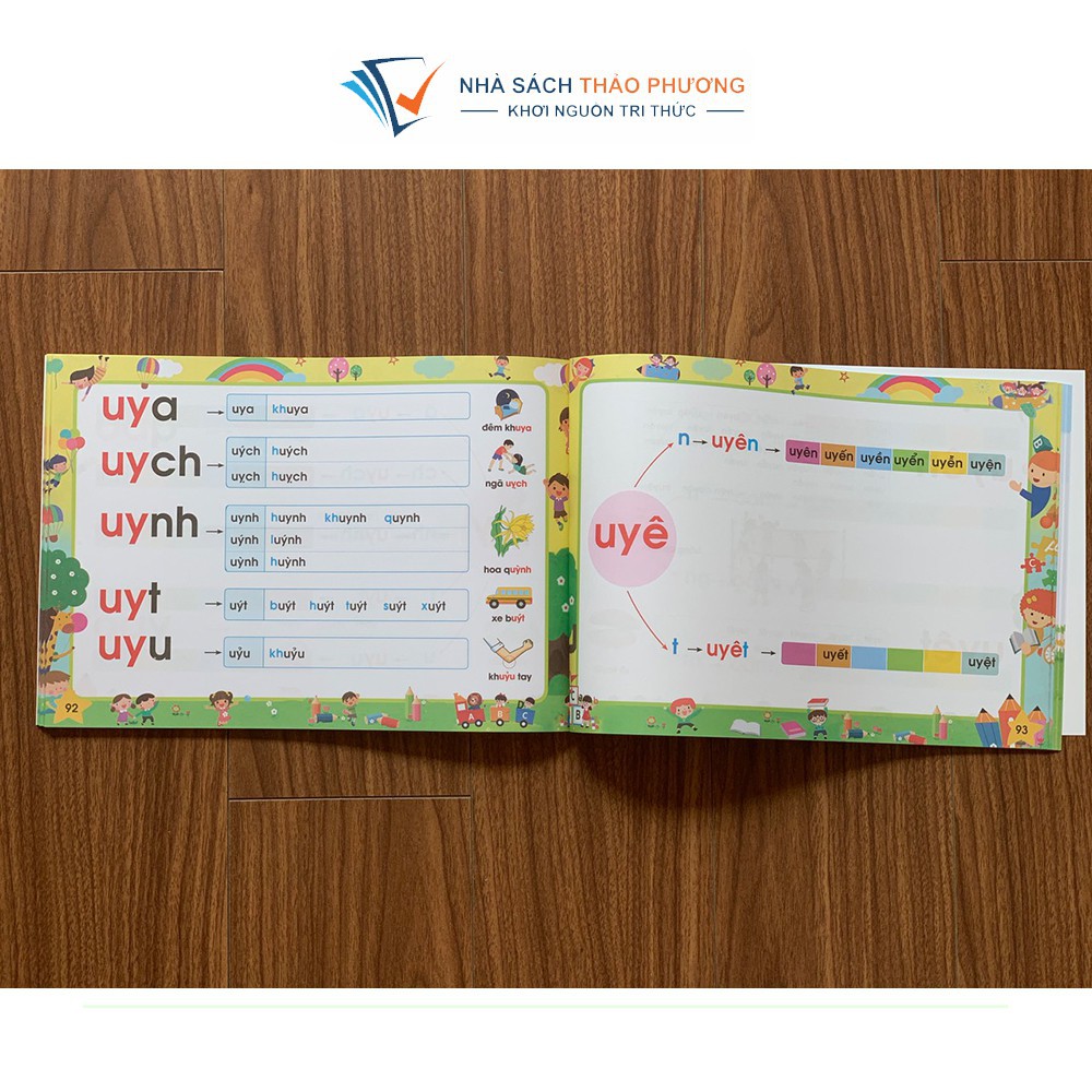 Sách - Tập Đánh Vần Tiếng Việt (Bí Quyết Giúp Con Đọc Tiếng Việt Thông Thạo 4-6 Tuổi) - Không Thẻ