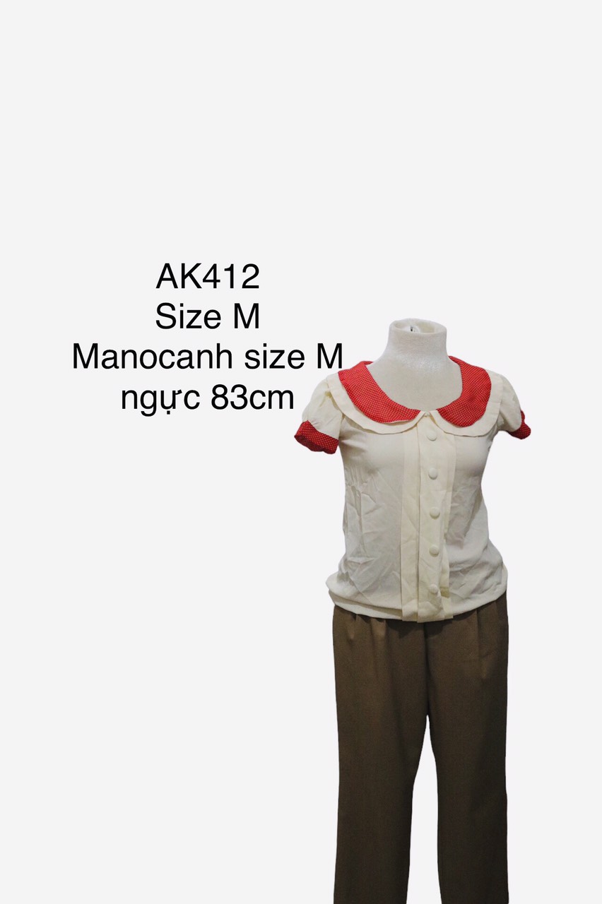 Áo kiểu nhật - hàn , size ghi rõ trên ảnh, manocanh trên ảnh là size m