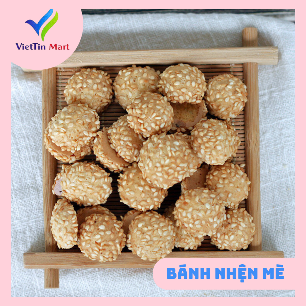 1KG_ Bánh nhện mè -Viettin Mart,