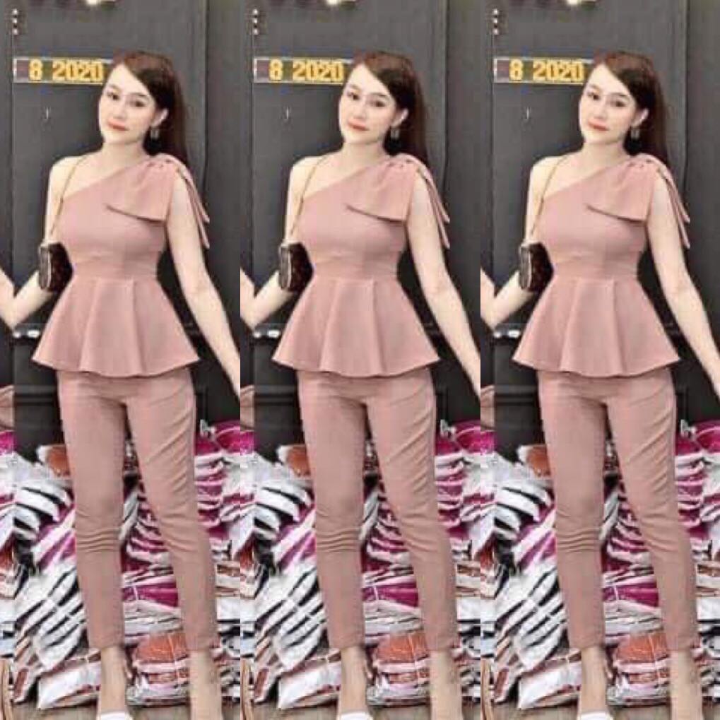 [HCM]SET BỘ THỜI TRANG TRỄ VAI DỄ THƯƠNG