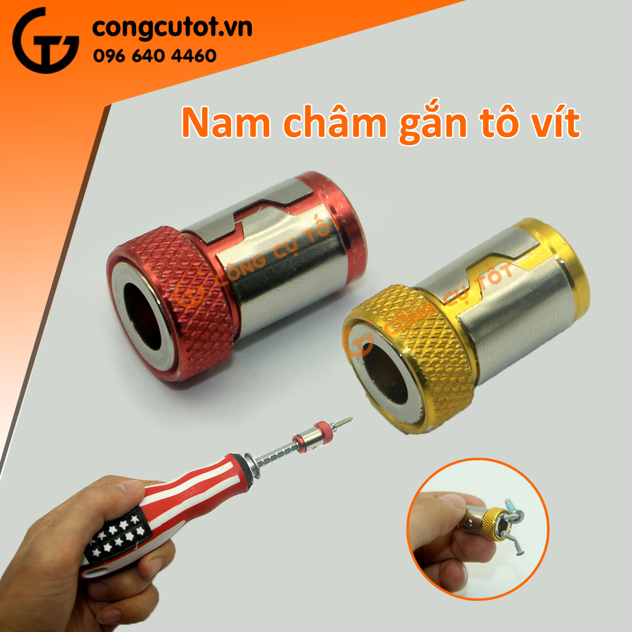 Nam châm gắn mũi vít - Đầu giới hạn nam châm cho mũi vít