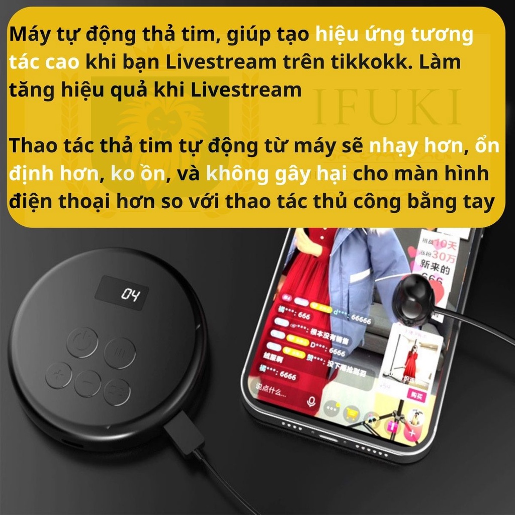 Auto Clicker Mobile Phone Screen Clicker auto click device the touch screen mobile phone, live stream clicks multiple machines, clicks the Tiktok auto tap heart, picks up coins plays games