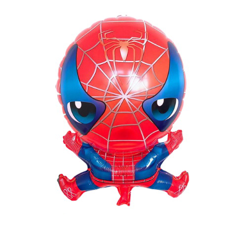 Bong bóng tráng nhôm trang trí hình siêu nhân cỡ lớn-Bóng sinh nhật-Bóng hình robot - Bong bóng kiếng sinh nhật size 80 cm