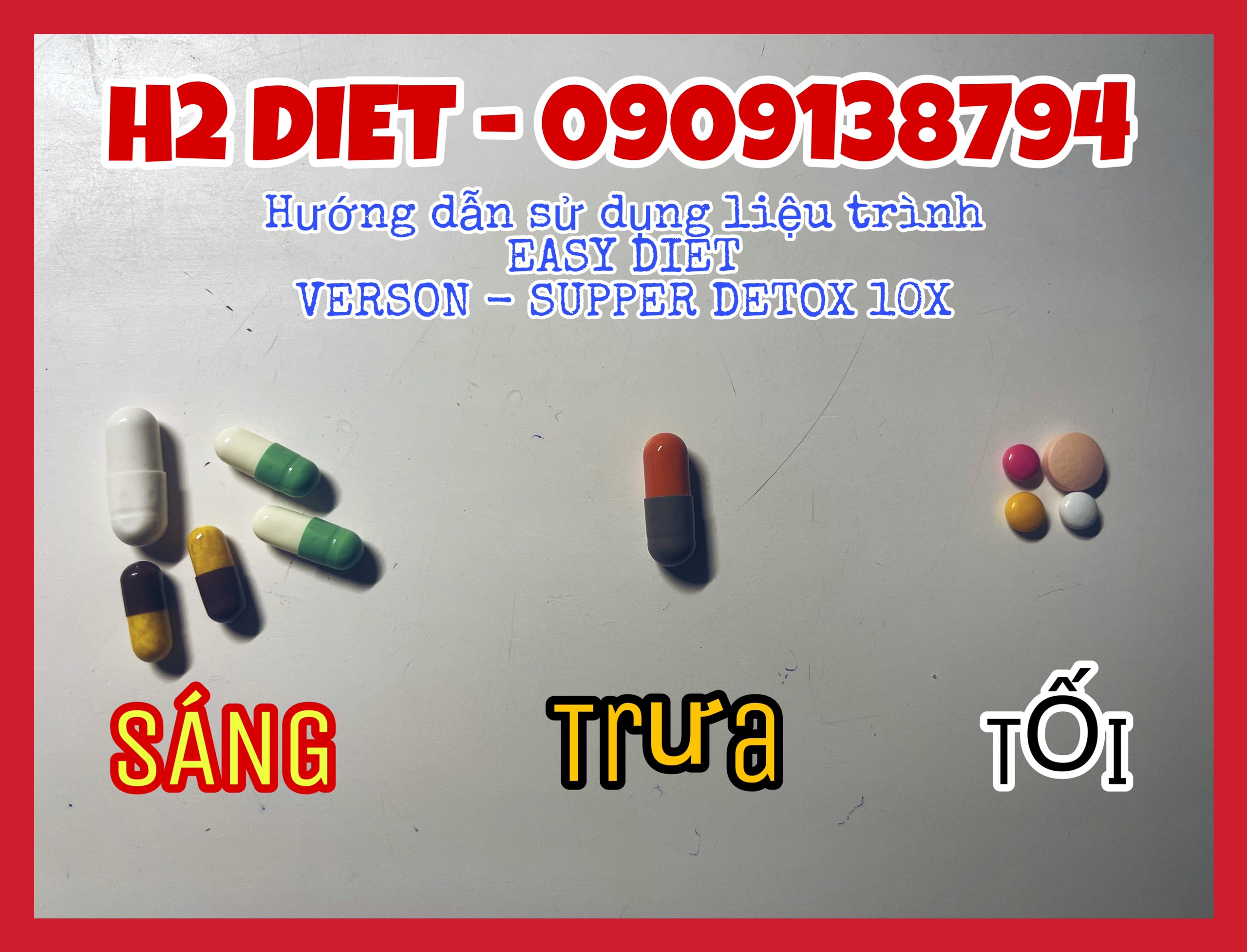 [FreeShip] Giảm Cân YANHEE Cực Mạnh Easy Diet 10X [Liệu Trình 7 Ngày Giảm 3-4 Kg]