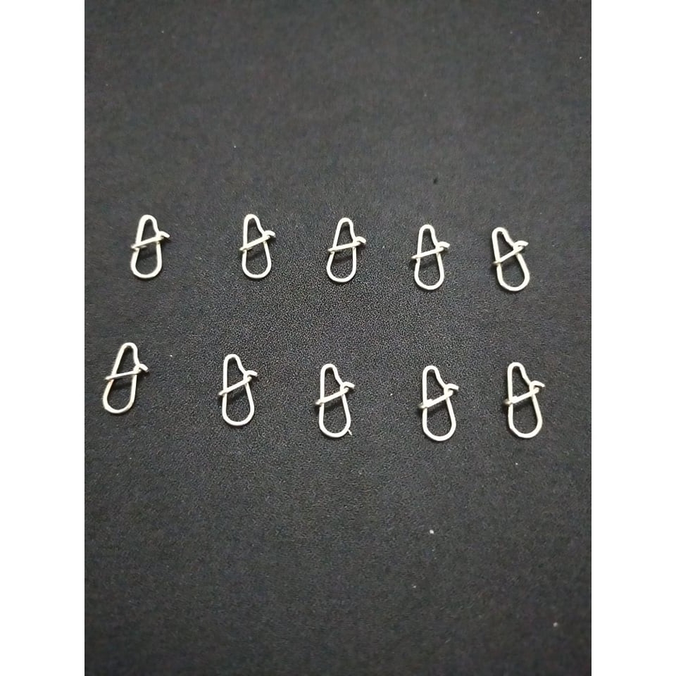 Khóa lure / KHOÁ LURE TRÂU BÒ /snap lure ( bịch 20 cái ) 🍁🍁🍁 { phụ kiện câu cá }