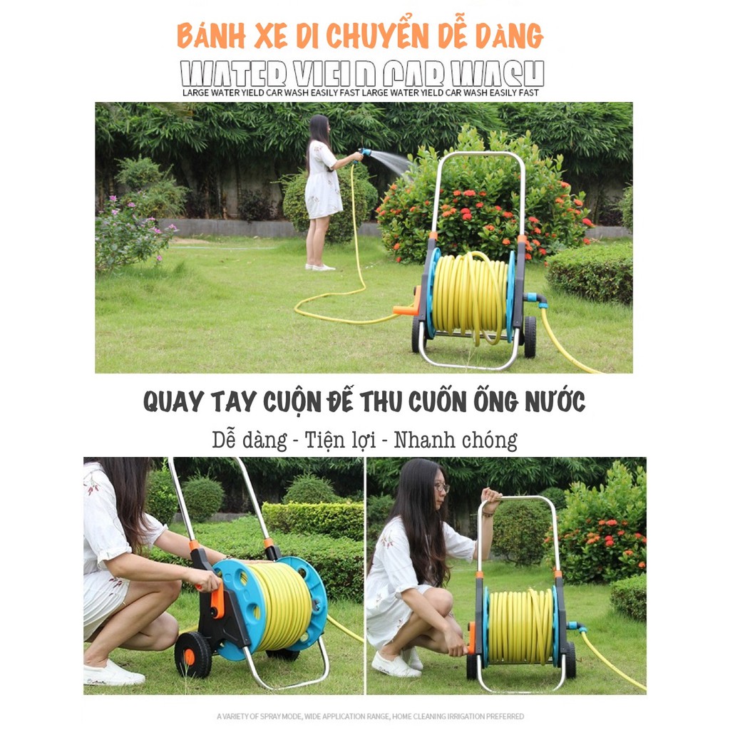 Rulo Cuốn Ống Dây Nước 30 Mét PR3015AE