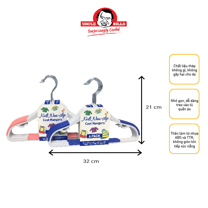 [GIFT] Kid cloth hook Uncle Bills BL0666