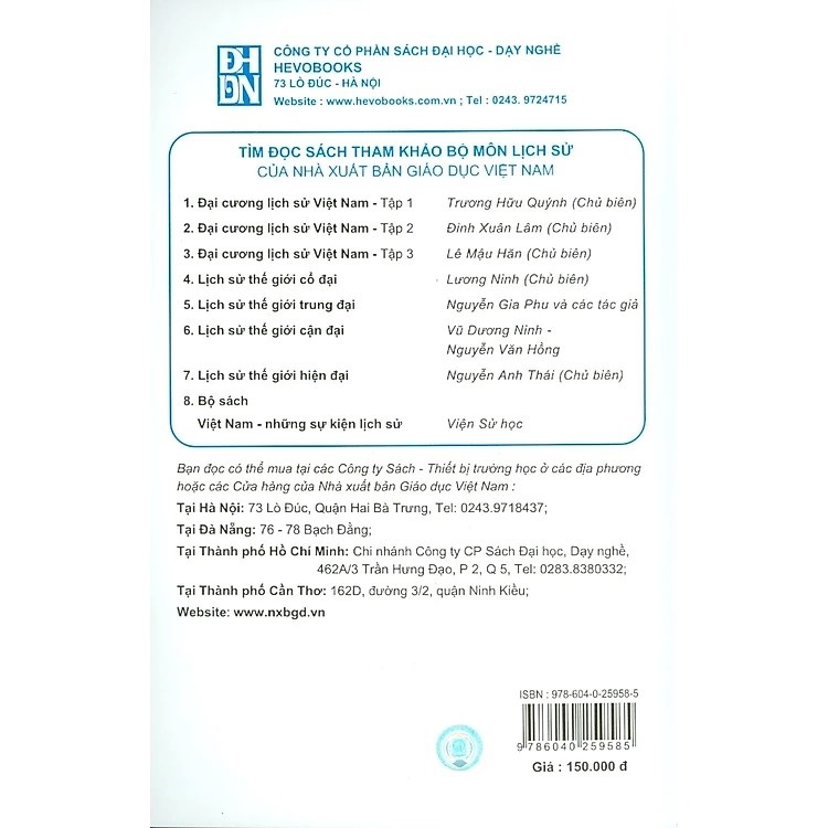 Sách - Lịch Sử Thế Giới Cận Đại (DN)