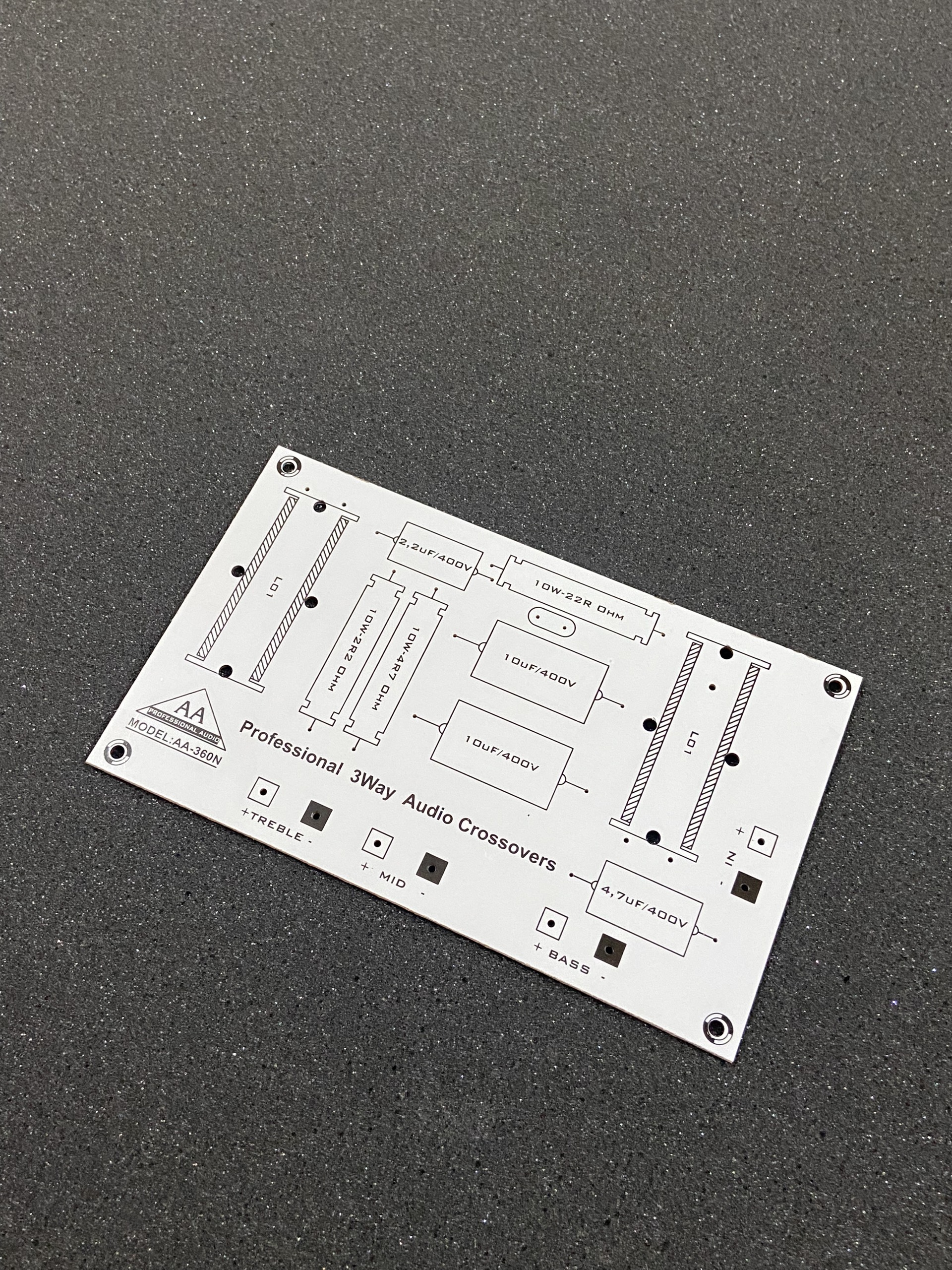 Bo mạch in pcb phân tần loa 3 đường tiếng ( 1 cái)