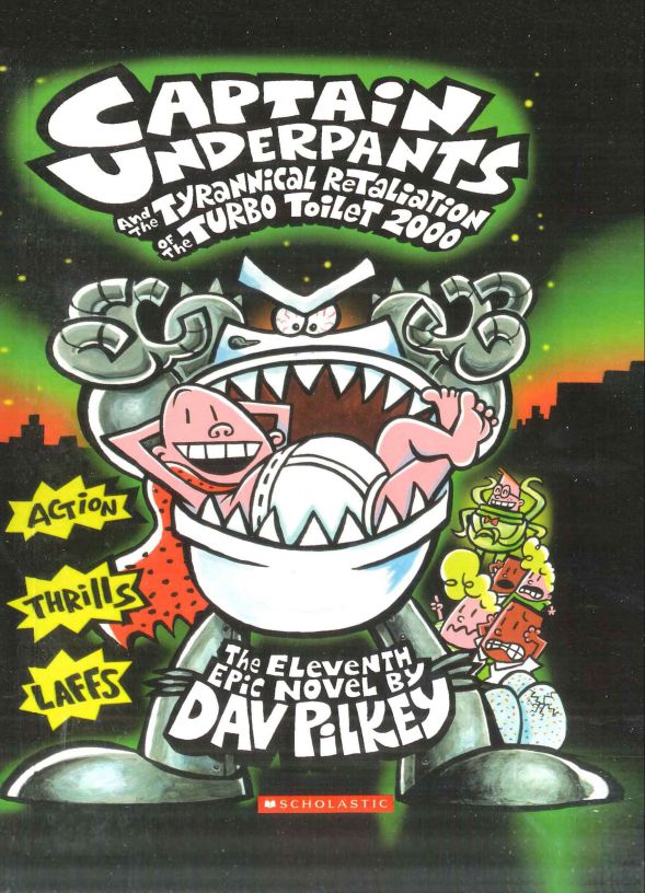 [Bộ Truyện] Captain Underpants – 12 books (Thuyền Trưởng Quần Chip) | Sách Tiếng Anh