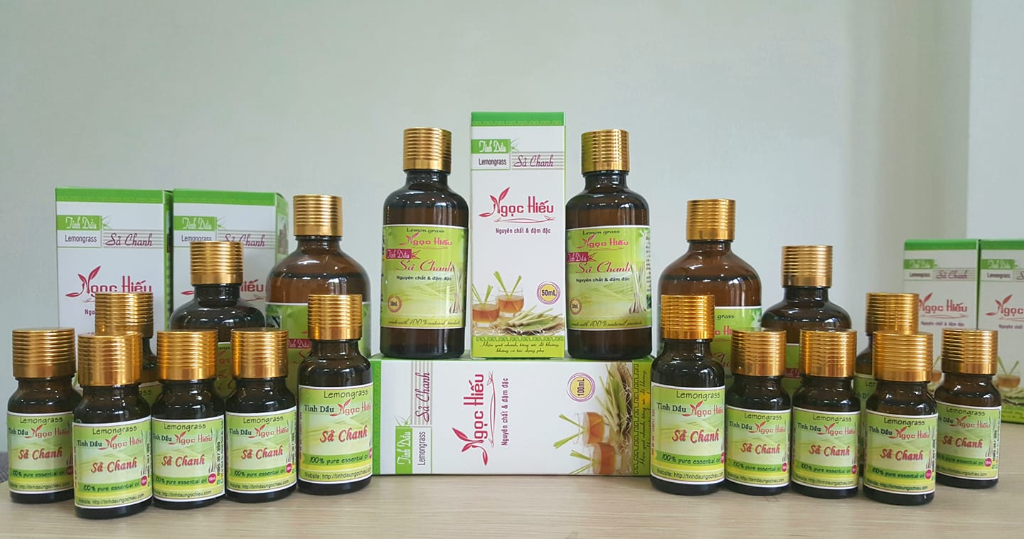 Tinh dầu Sả chanh Ngọc Hiếu