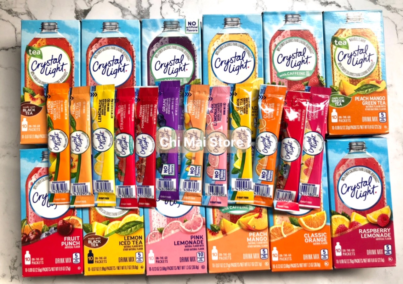 Bột pha nước trái cây Crystal Light - 01 gói nhỏ