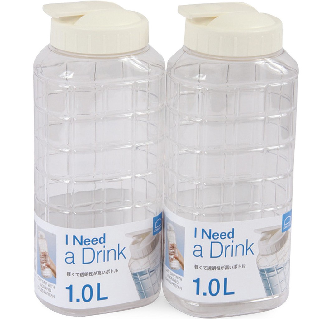 [HCM]COMBO 2 BÌNH ĐỰNG NƯỚC LOCK & LOCK 1L