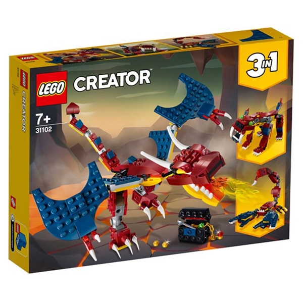 Lego Creator Rồng Lửa 31102