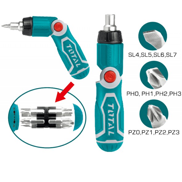 Bộ tua vít đa năng TACSD30136 TOTAL
