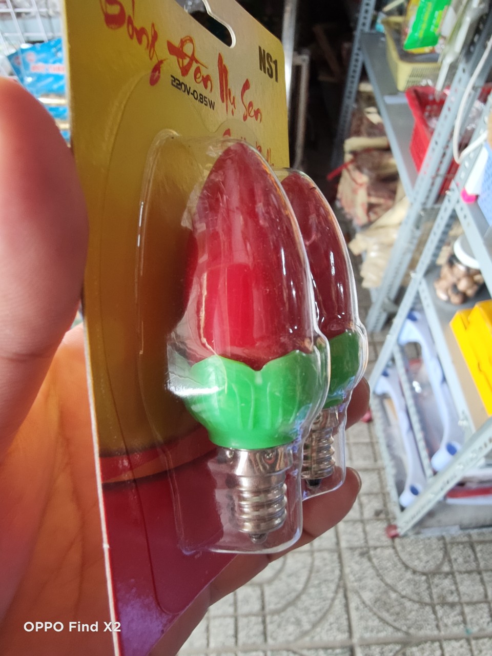 [HCM]Bóng led trái ớt 1W vĩ 2 bóng hiệu Okas