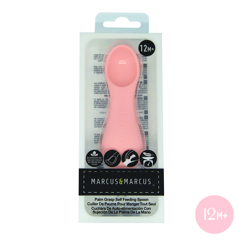 Thìa ăn dặm silicon cho bé Marcus & Marcus, từ 6 tháng - Pokey