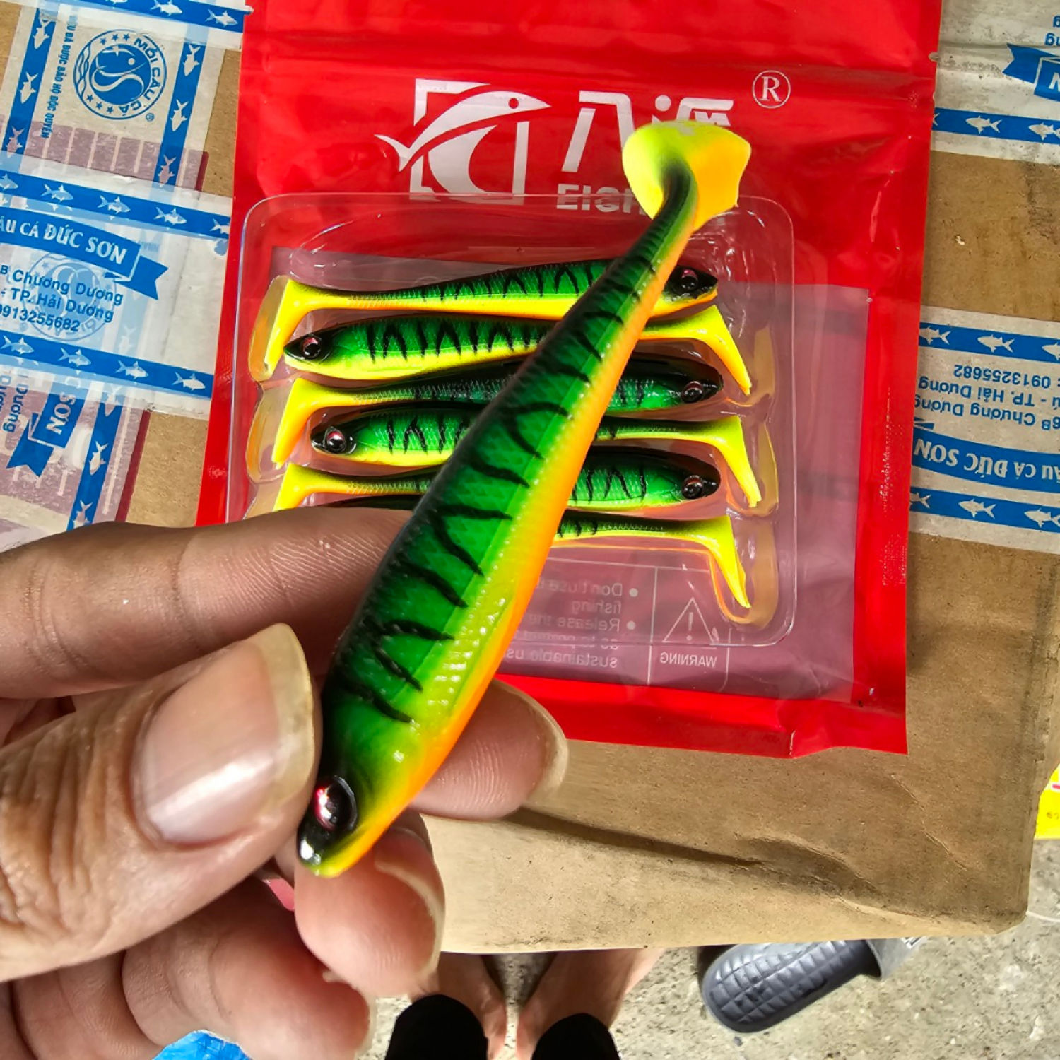 Mồi Mềm Lure Nff  Chính Hãng Siêu Nhậy