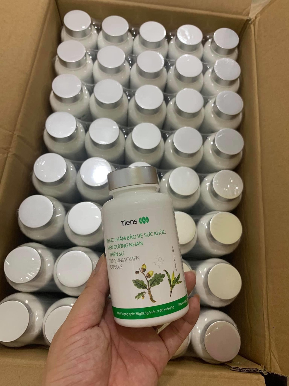 Viên dưỡng nhan Thiên Sư hộp 60 viên