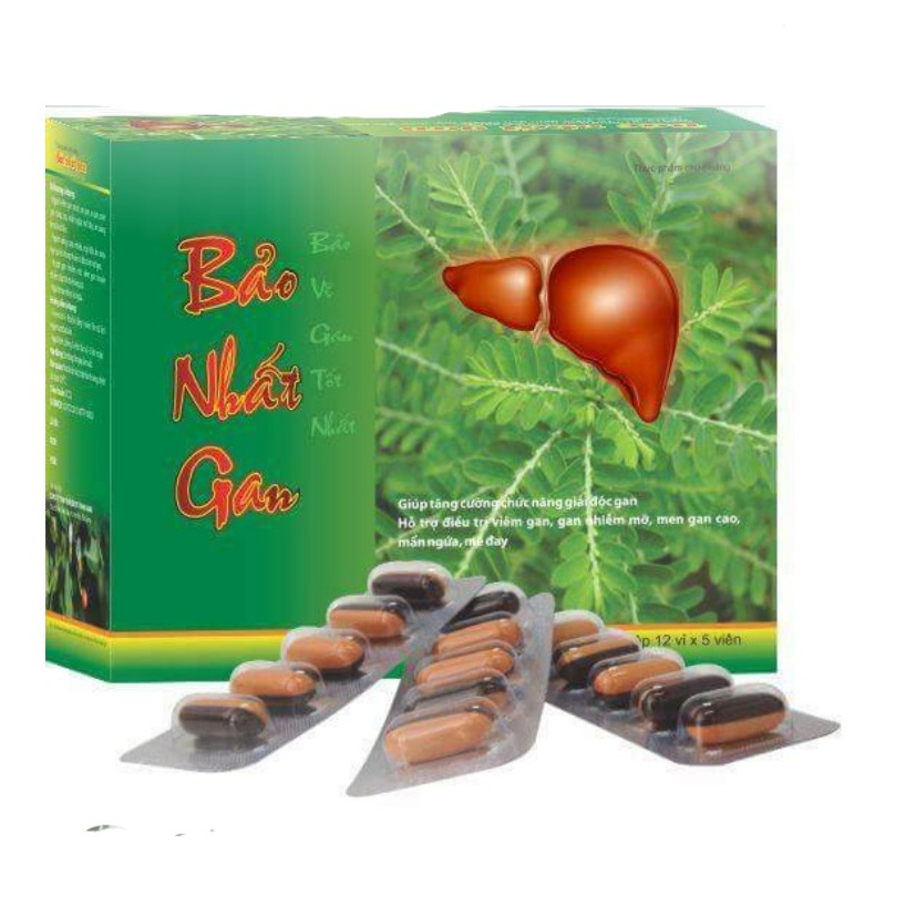 Viên giải độc gan Bảo Nhất Gan hỗ trợ giải độc gan, hạ men gan