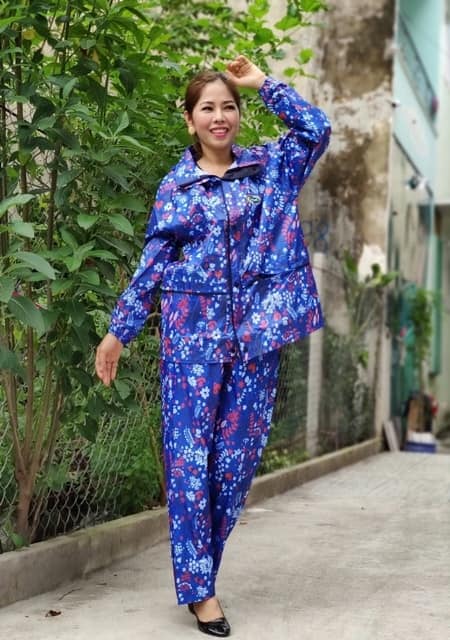 Áo Mưa Bộ Cao Cấp Cho Nữ