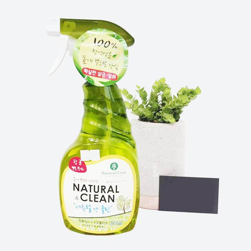Xịt Khử Mùi Diệt Khuẩn Natural Core Clean (500ml-1500ml)