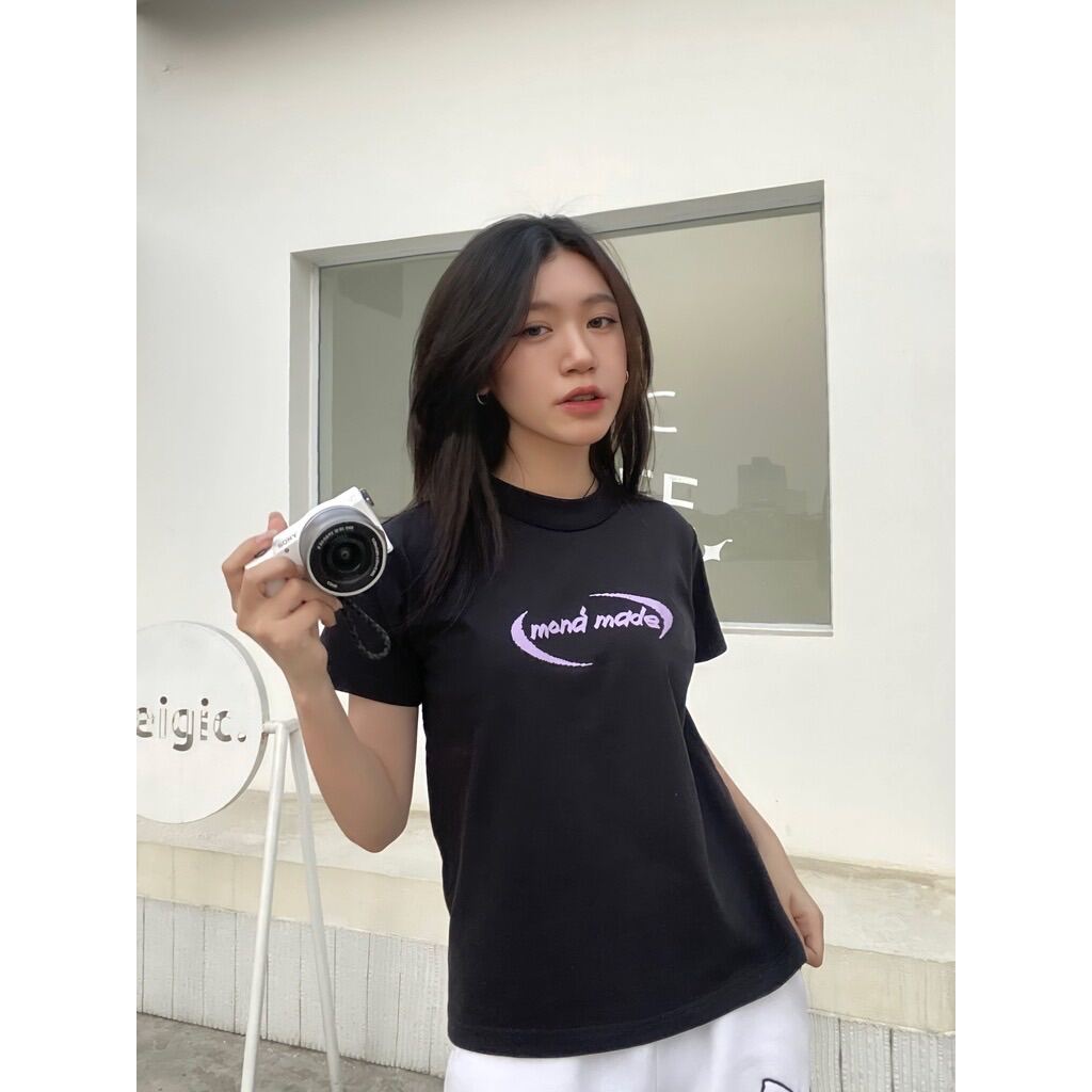 [VOUCHER 12%/149K] Áo thun baby tee MONÁ - TERRA ĐEN