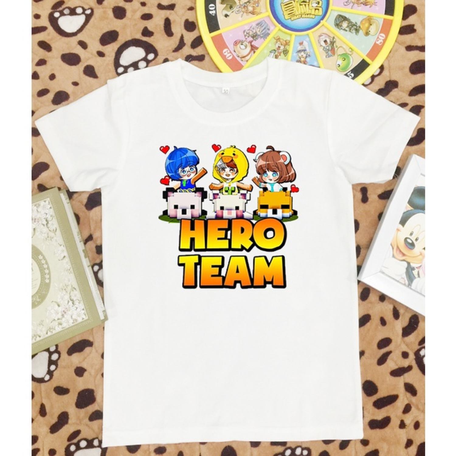 Áo thun hero team áo thun mini world