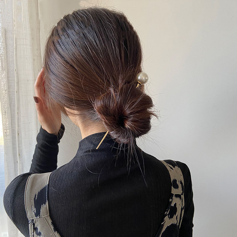 [Có sẵn] Trâm cài tóc đính hạt châu sang chảnh HOT TREND