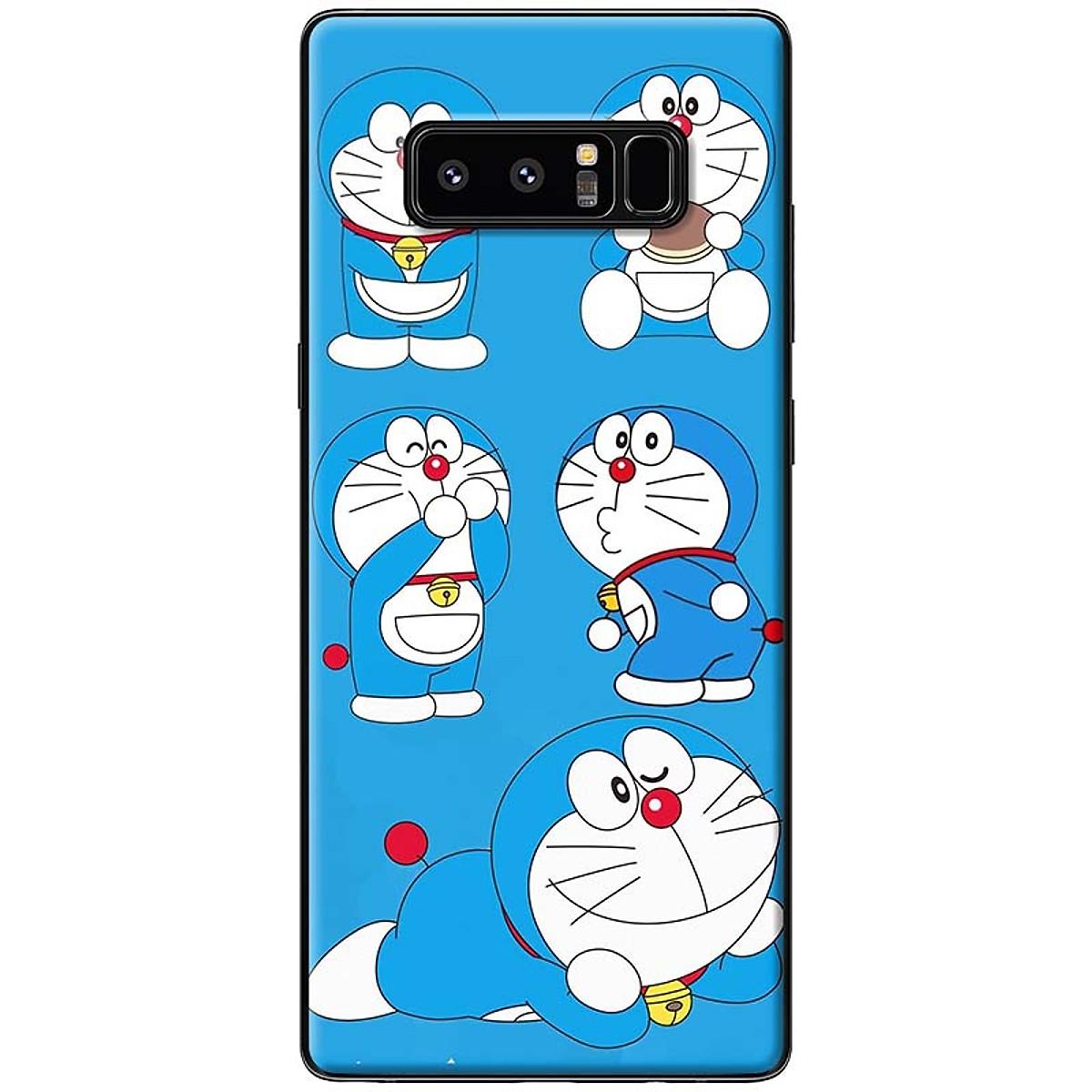 Ốp lưng dành cho Samsung Galaxy Note 8 mẫu Doraemon ham ăn