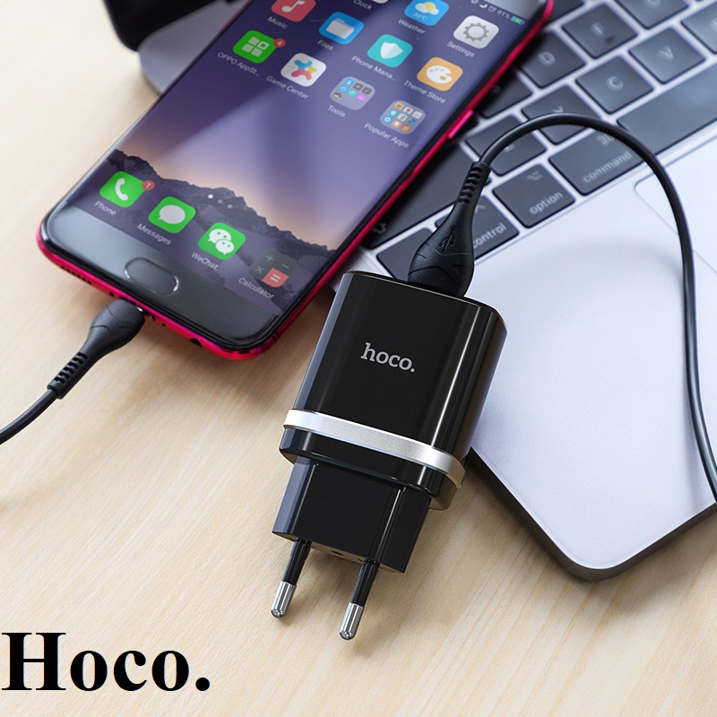 Củ Sạc Nhanh 3A HOCO C12Q DÒNG QC3.0/18W SẠC FULL IPHONE, IPAD, ANDROID