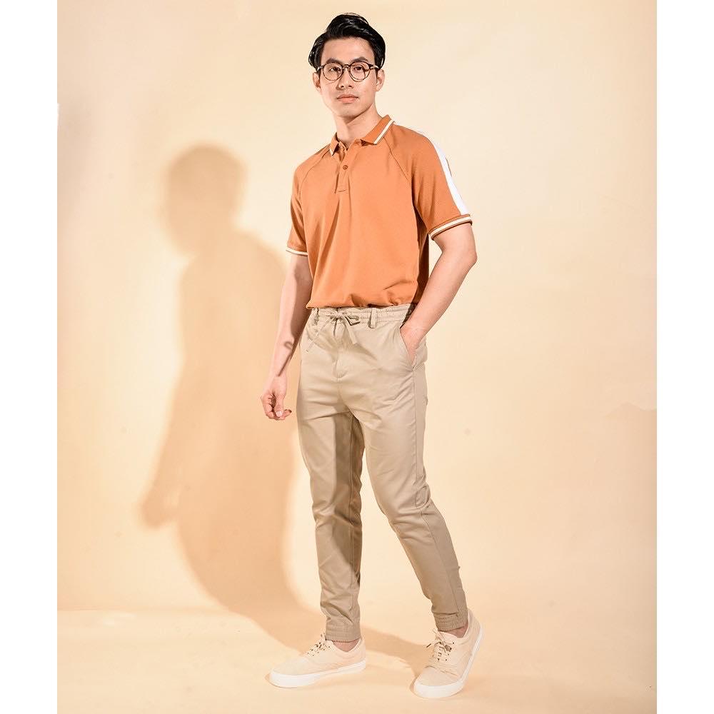 ROUTINE Quần jogger kaki nam co giãn 10F19PJO008 String