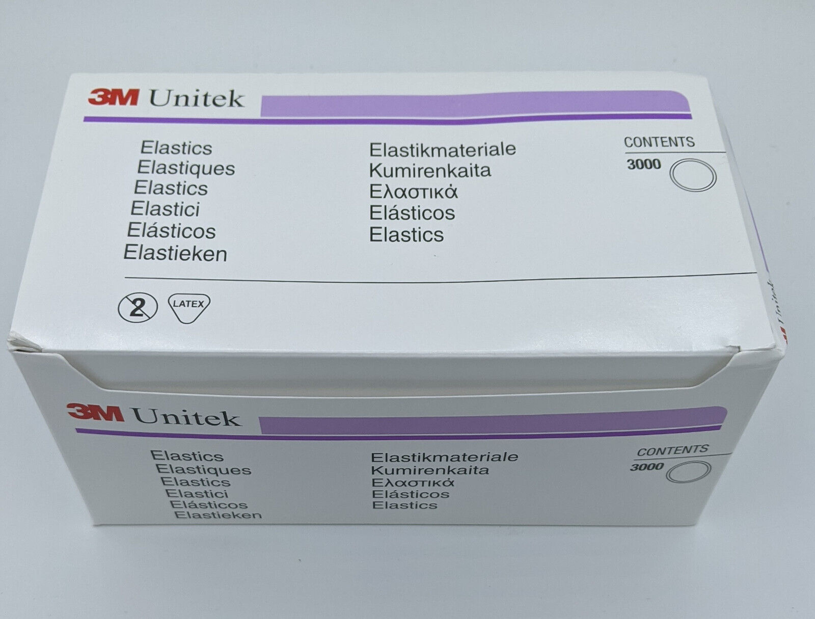 Thun kéo niền răng, chun liên hàm 3M Unitek Elastics (100 chun/túi)