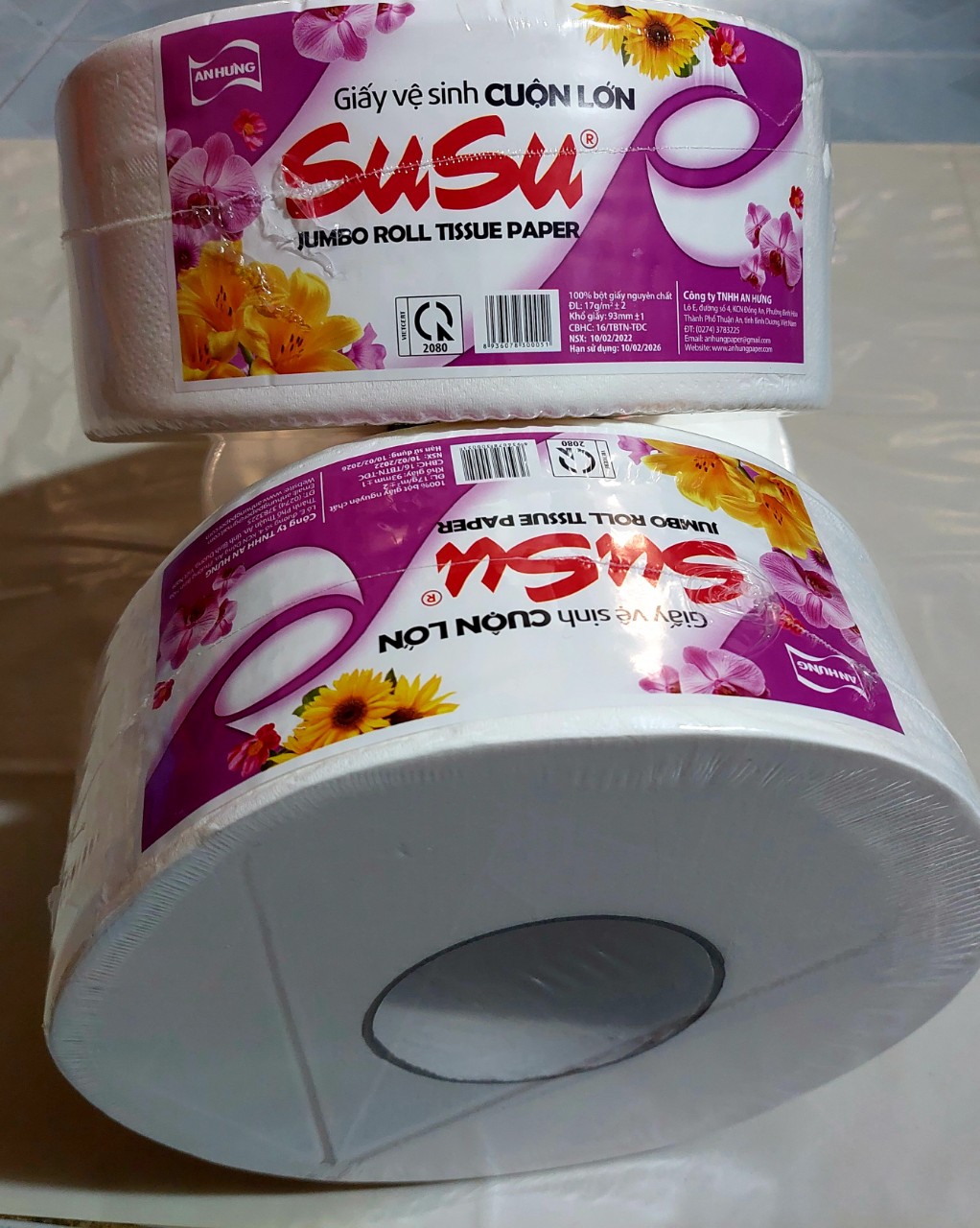 [HCM]COMBO 10 CUỘN GIẤY SUSU 700GR
