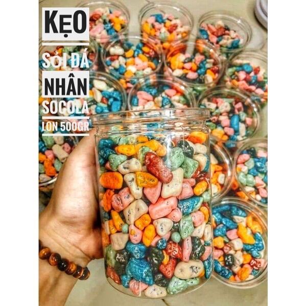 Kẹo socola sỏi hộp 500g