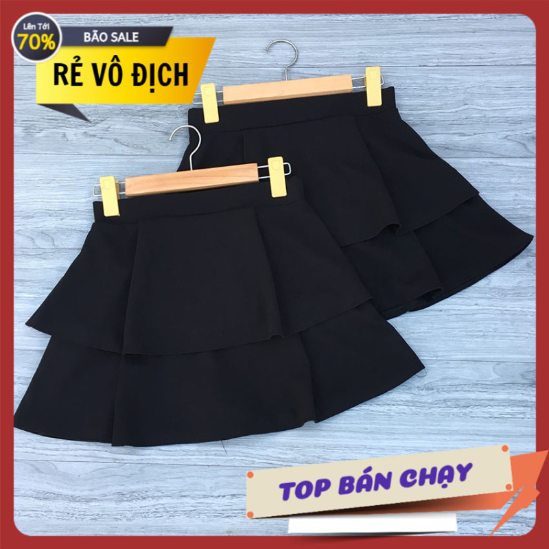 Chân váy quốc dân 2 tầng sale hot