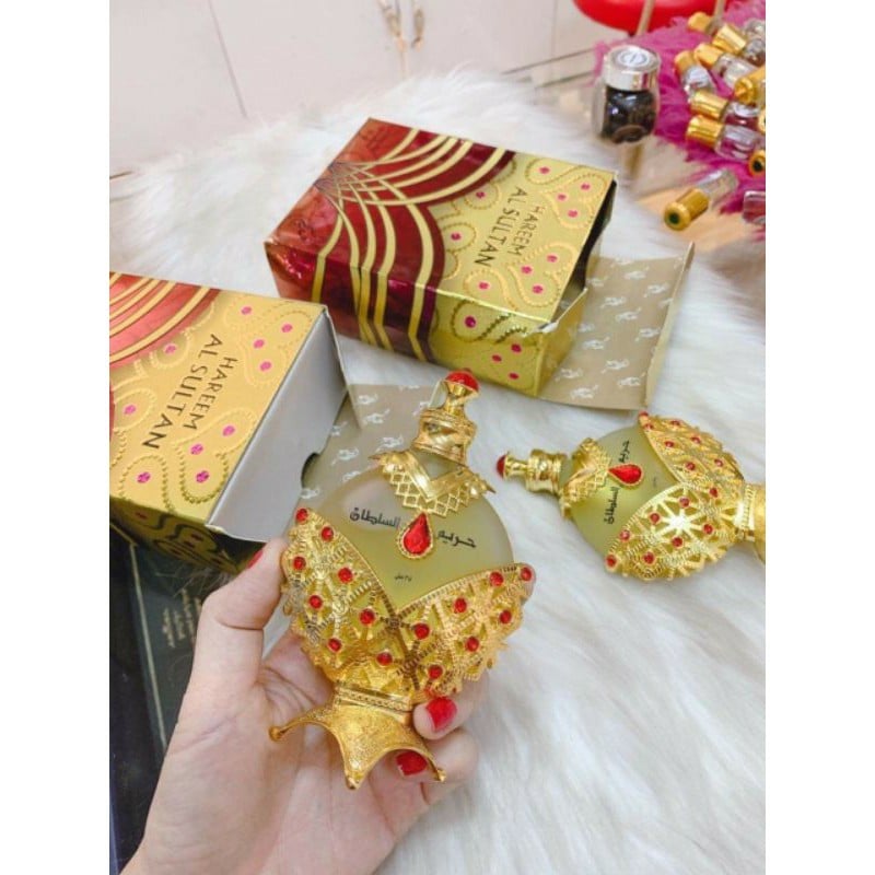 Tinh Dầu Nước Hoa Dubai Công Chúa Vàng Nữ Hoàng Đỏ Hareem Al Sultan Nội Địa Cao Cấp