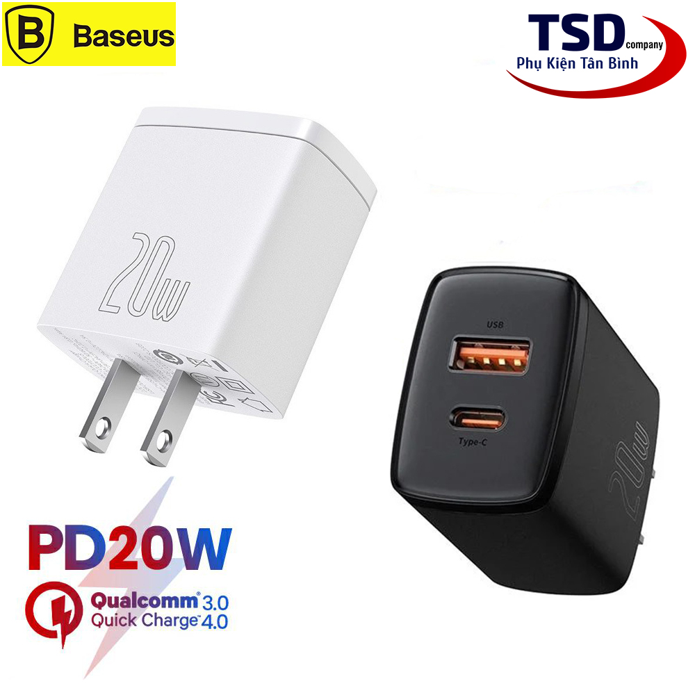 Baseus PD 20W Compact Universal Fast Charger