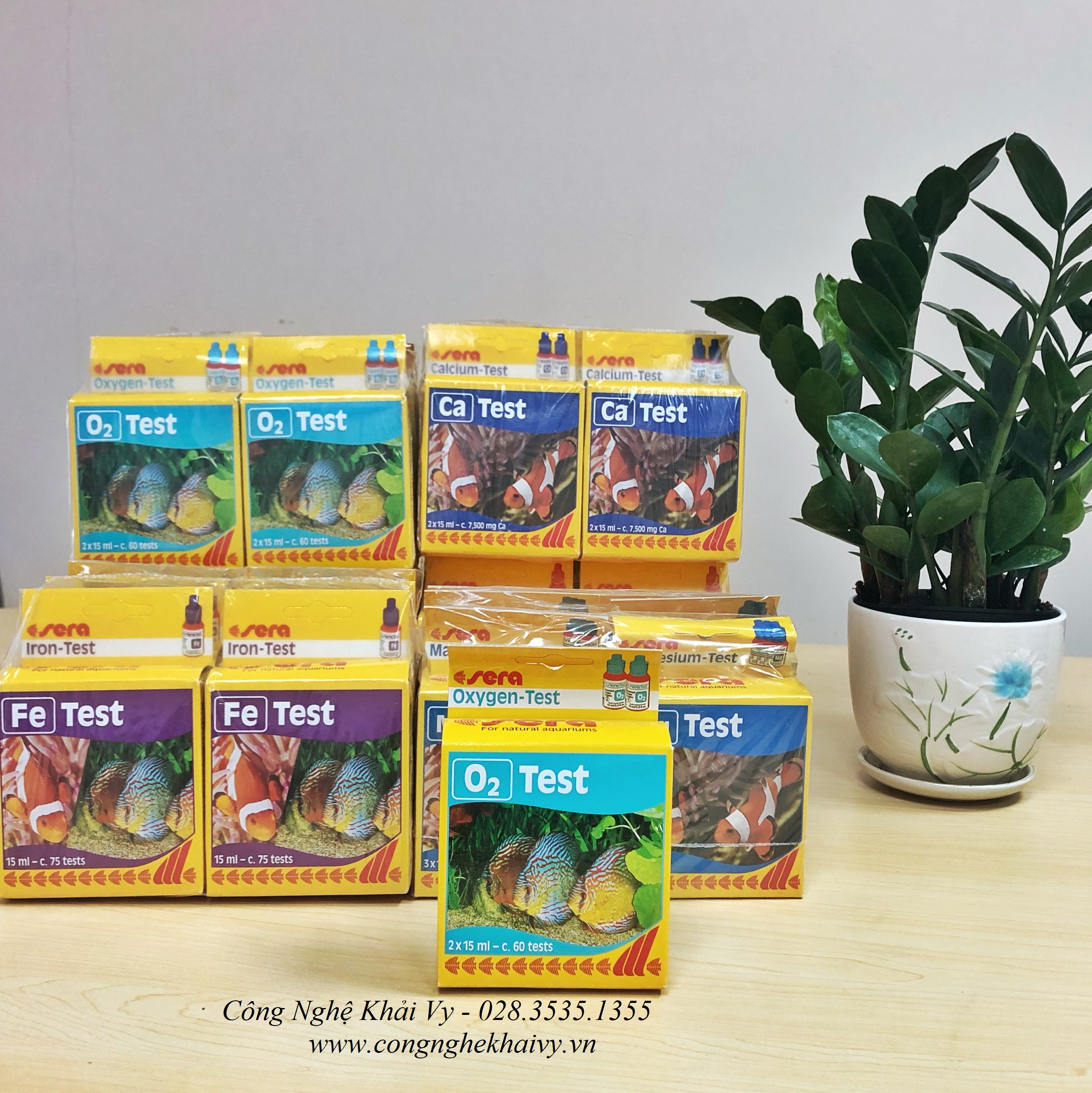[HCM]Test O2 SERA - Kiểm tra Oxy (O2) trong môi trường nước