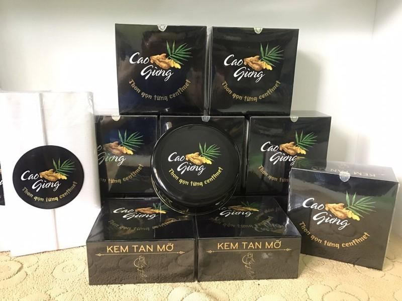 CAO GỪNG CÁT TƯỜNG đánh tan mỡ bụng mỡ đùi