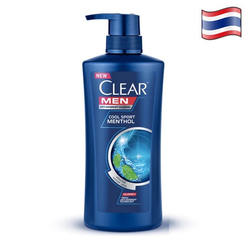 2 CHAI DẦU GỘI CLEAR MEN - THÁI LAN - 400ml/chai